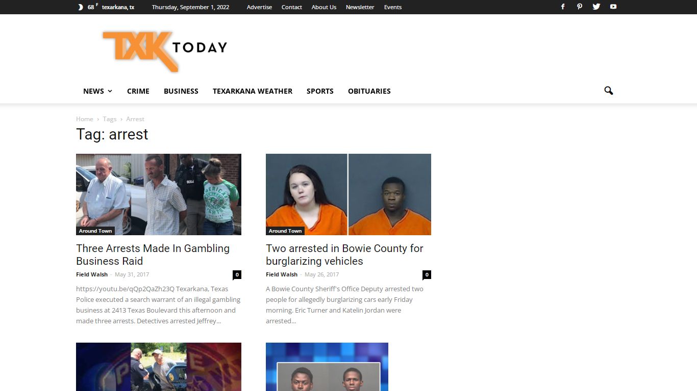 arrest Archives | Texarkana Today